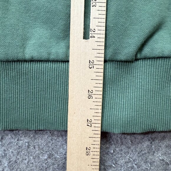 Gymshark Full Zip Hoodie Women's XL Green Solid Fleece Drawstring B1A1C - Picture 11 of 14